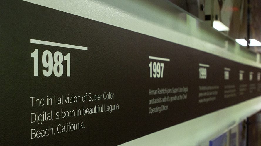 Custom Exhibit Super Color Digital visual solutions visuals experience