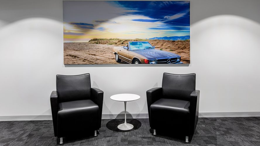 Automotive Dealership Visual Expertise Super Color Digital Sonic Automotive Autobahn Mercedes